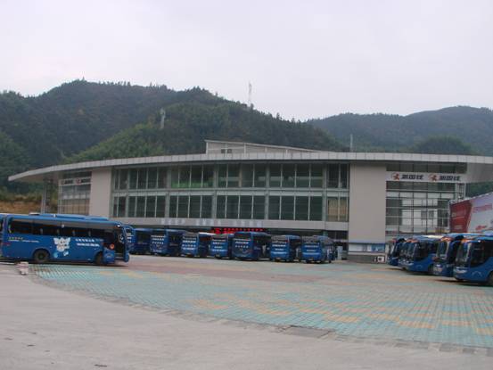 黃山風(fēng)景區(qū)新國(guó)線(xiàn)游客集散中心主站房